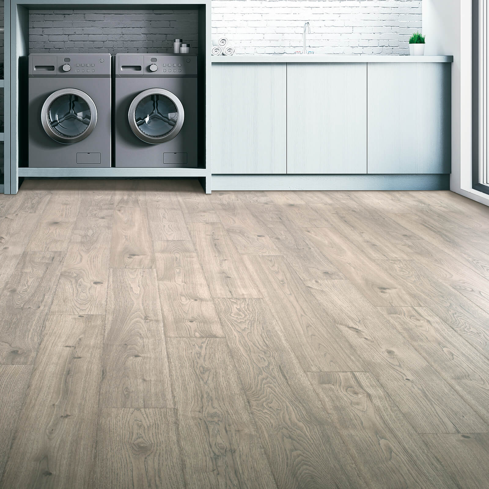 Laundry room Laminate flooring | CarpetsPlus COLORTILE