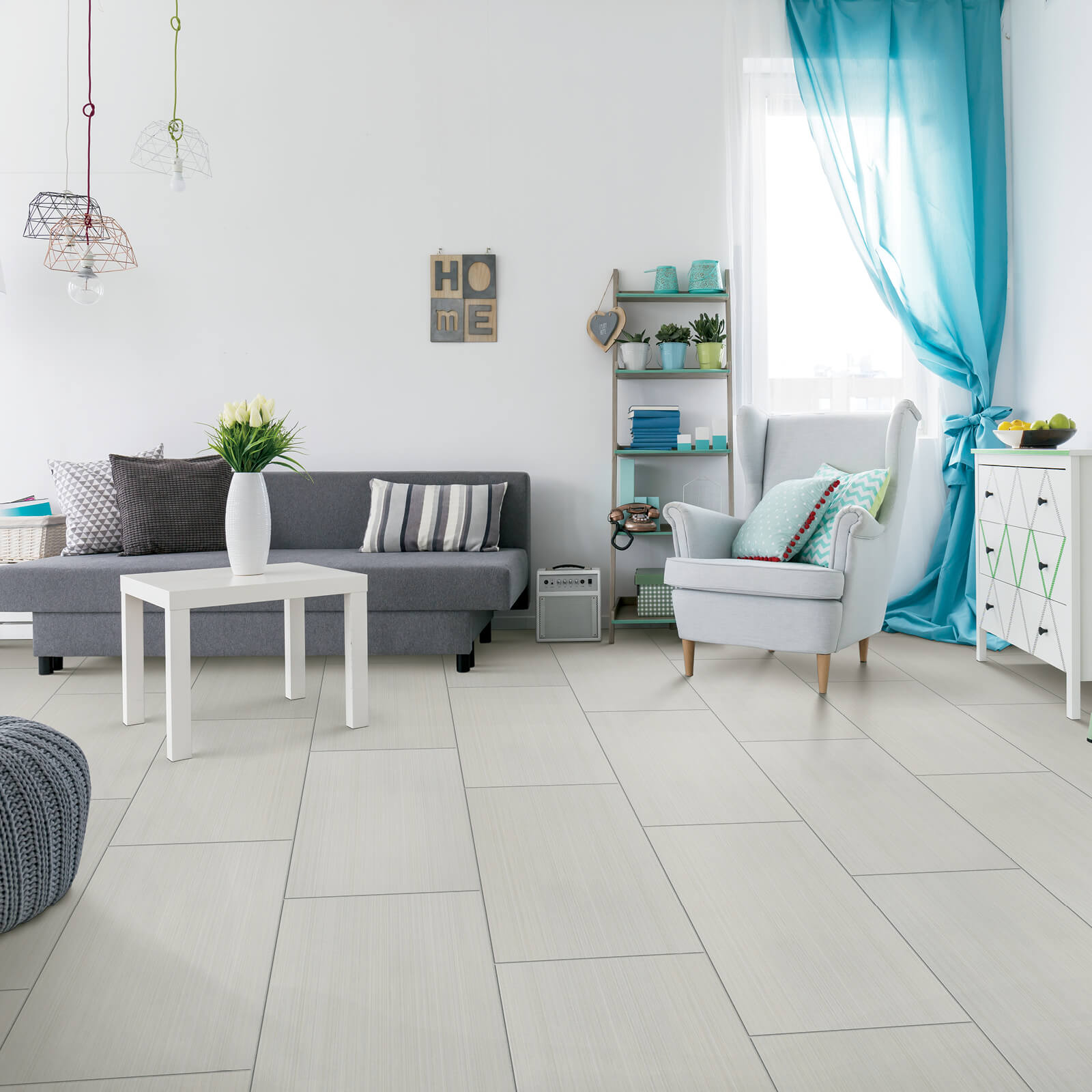 Tile flooring for living room | CarpetsPlus COLORTILE