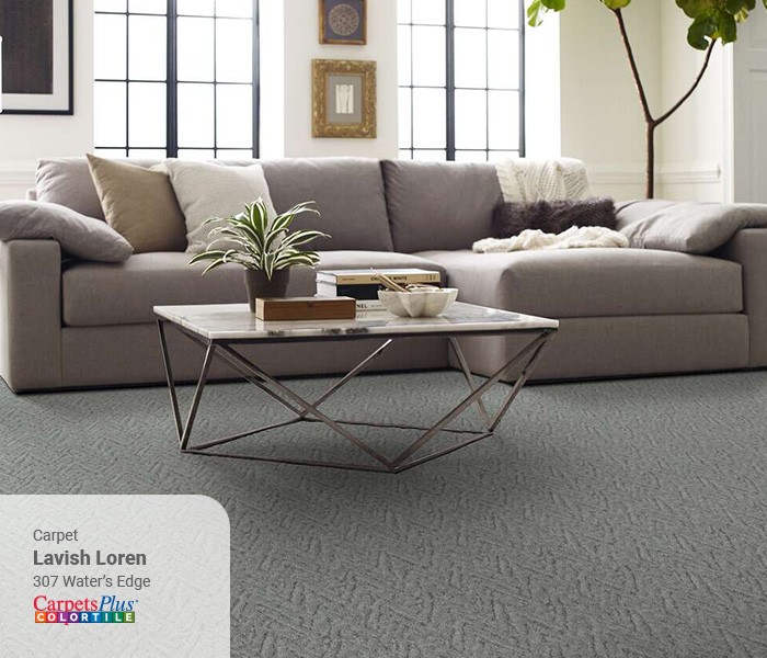 Living room carpet floor | CarpetsPlus COLORTILE